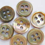 brown MOP buttons in bulk  