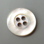 white mother of pearl buttons are used in the visit clothing of China First Lady