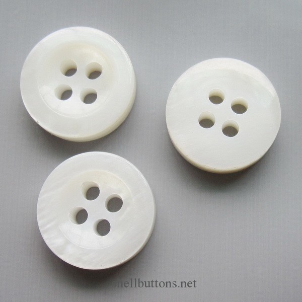 River shell buttons thickness 3mm 16L 18L 