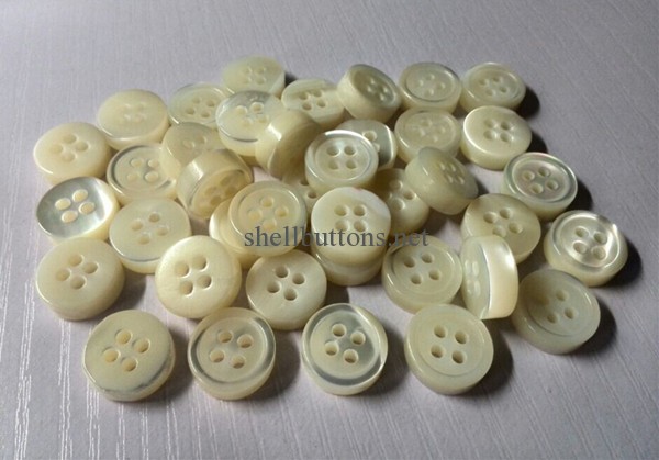 4mm thickness trocas shell buttons wholesale