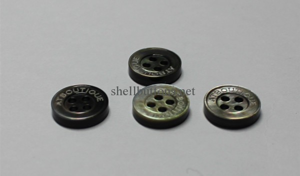 carved shell buttons wholesale
