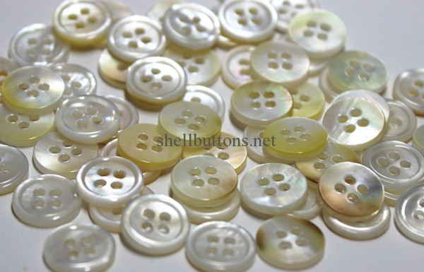single white mother of pearl buttons for shirts