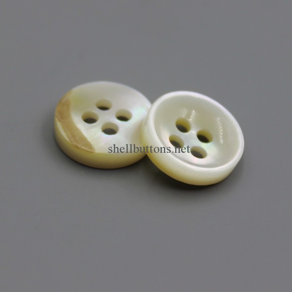 white mop shell buttons natural shell buttons