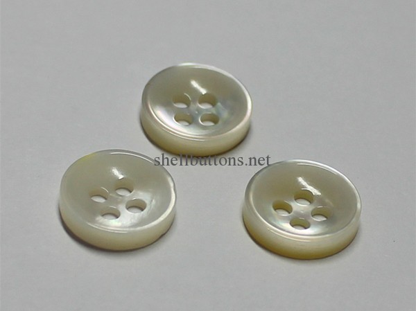 white mop shell buttons natural shell buttons