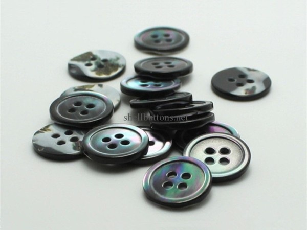 Smoke Trocas Shell Buttons for suits blazers