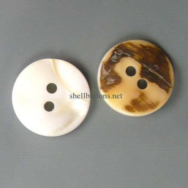 rainbow color river shell buttons wholesale