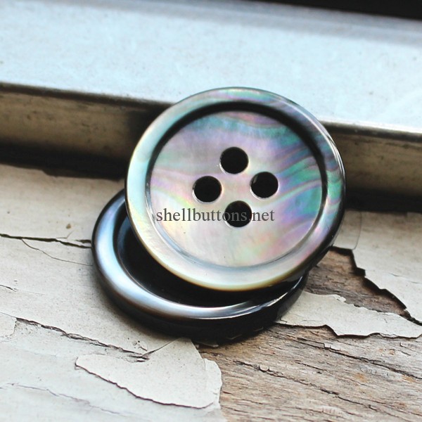 mens suit buttons black mother of pearl buttons