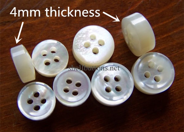 thick mop buttons thick mother of pearl buttons