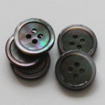 black mother of pearl suit buttons