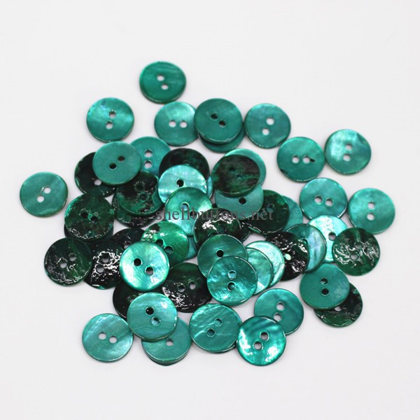 green shell buttons wholesale