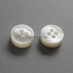 11mm white mother of pearl buttons